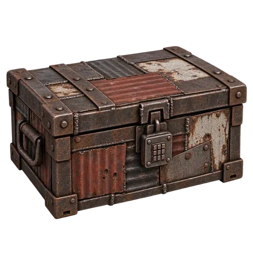 Arte da caixa Armored Stash de Rust