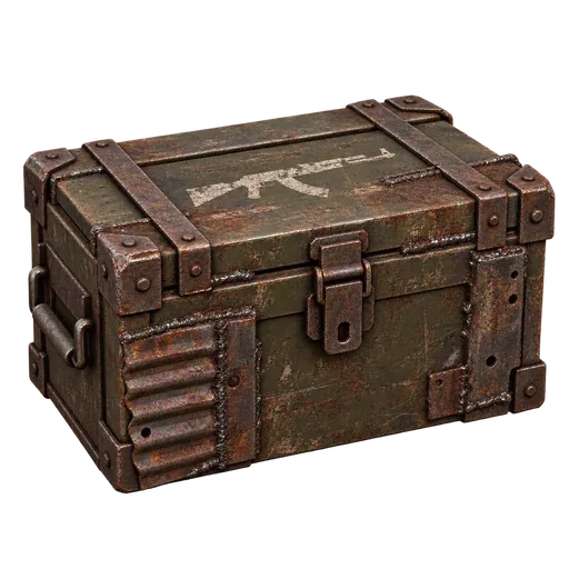 Arte da caixa Scrap Armory de Rust