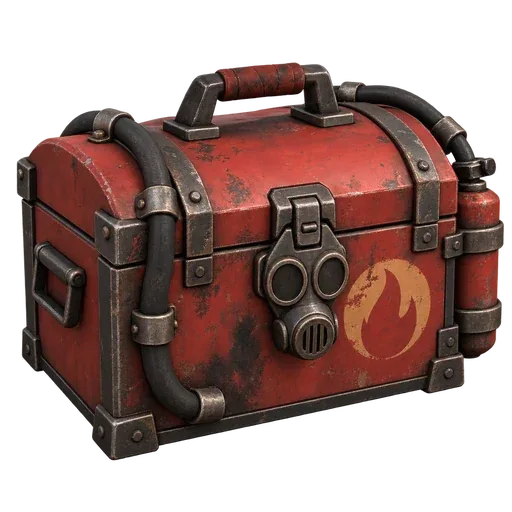 Arte da caixa Afterburn Cache de TF2